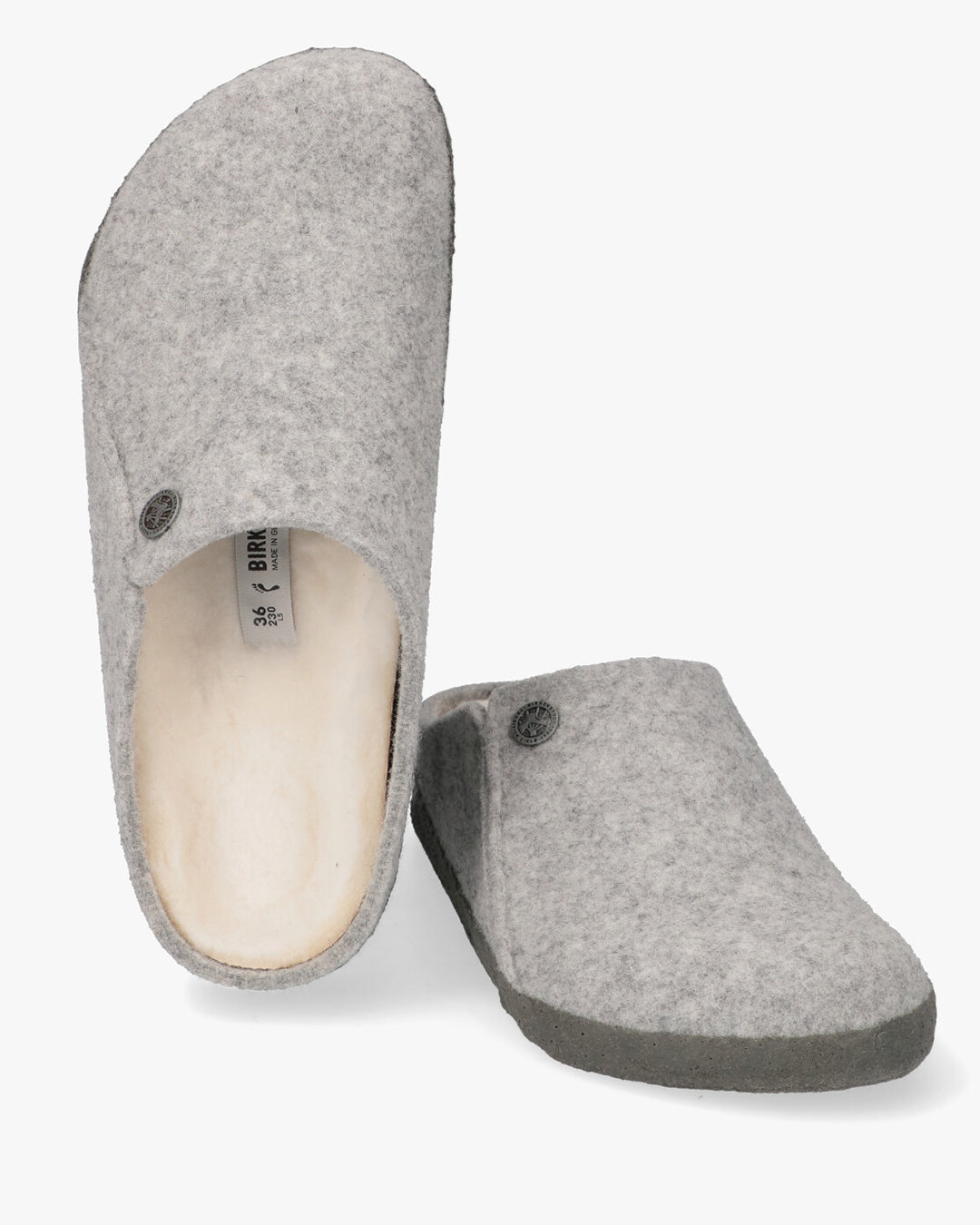 Zermatt Shearling Clog in montone