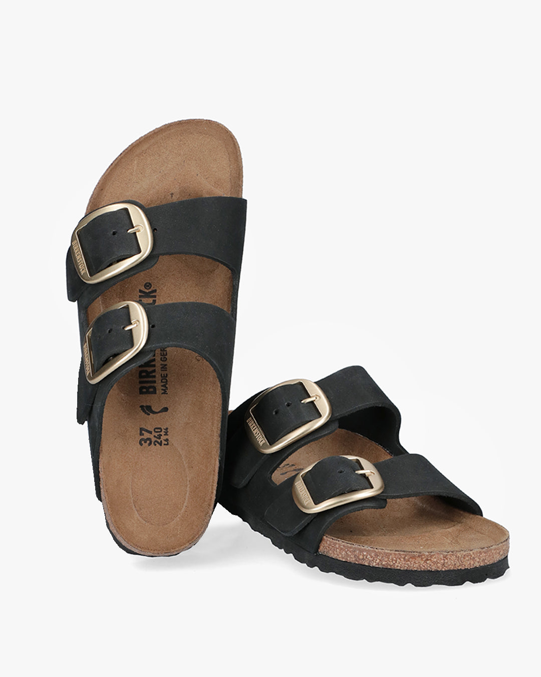 Arizona Big Buckle Nubuck Lea