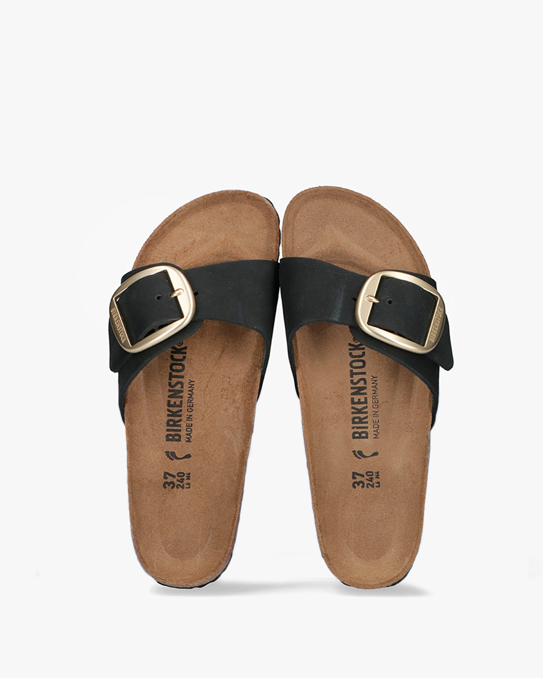 Madrid Big Buckle Nubuck Lea