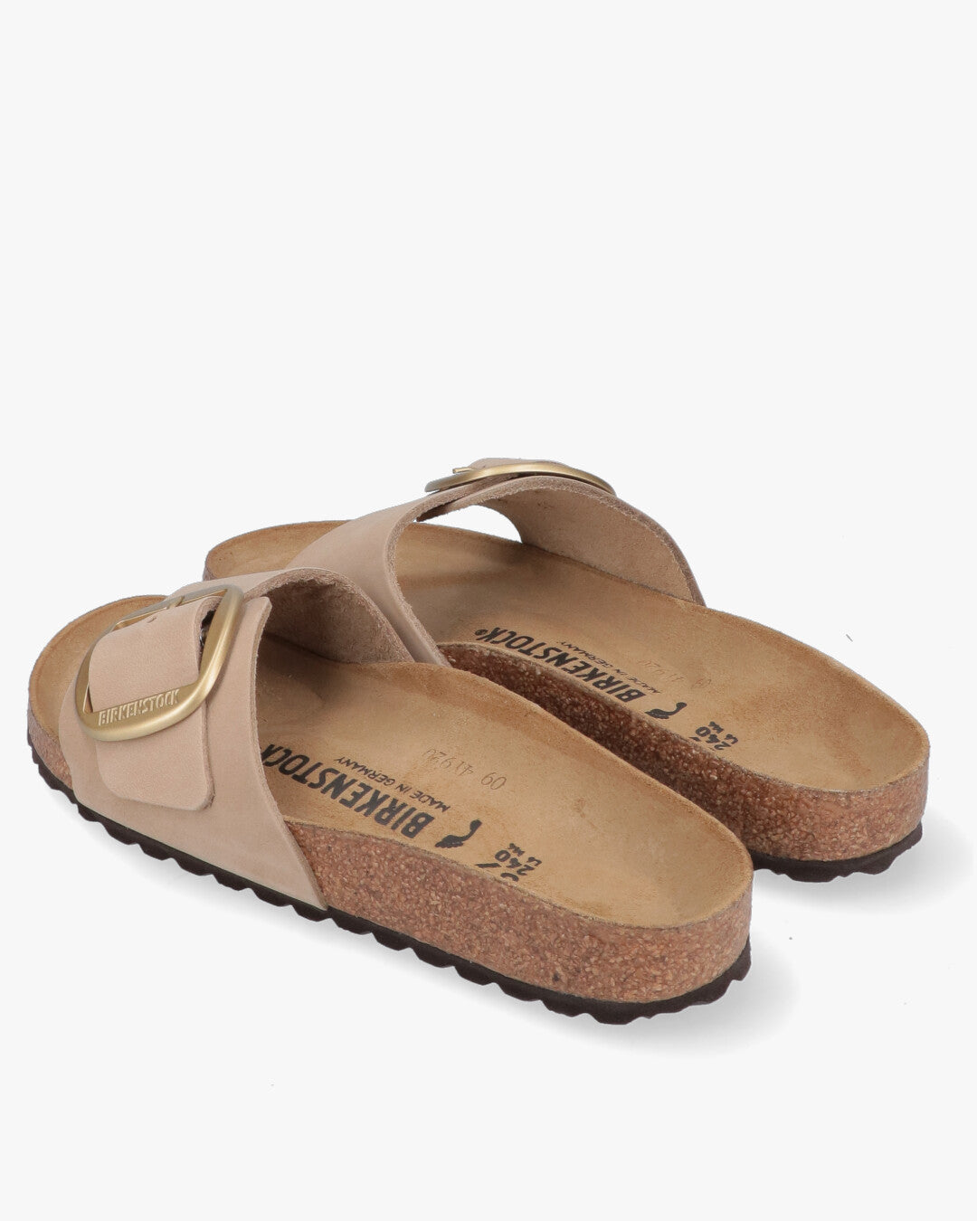 Madrid Big Buckle Nubuck Leather