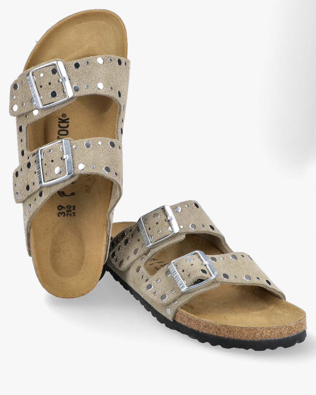 Arizona Rivet Suede Lea