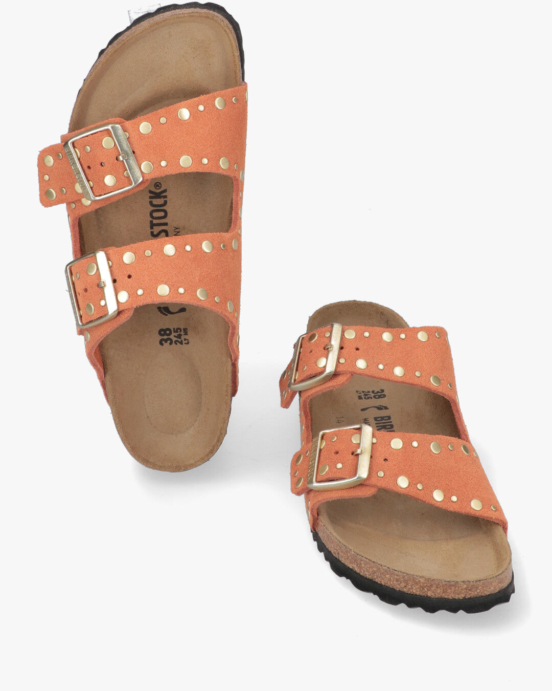 Arizona Rivet Suede Lea