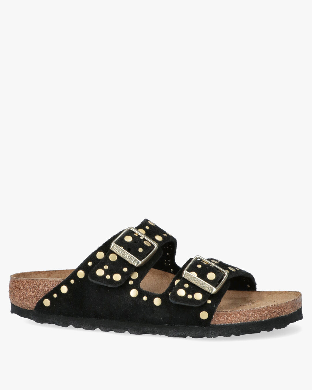 Arizona Rivet Suede Lea Ciabatte Doppia Fascia