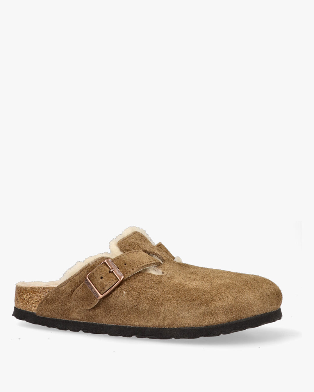 Boston Shearling Clog in montone