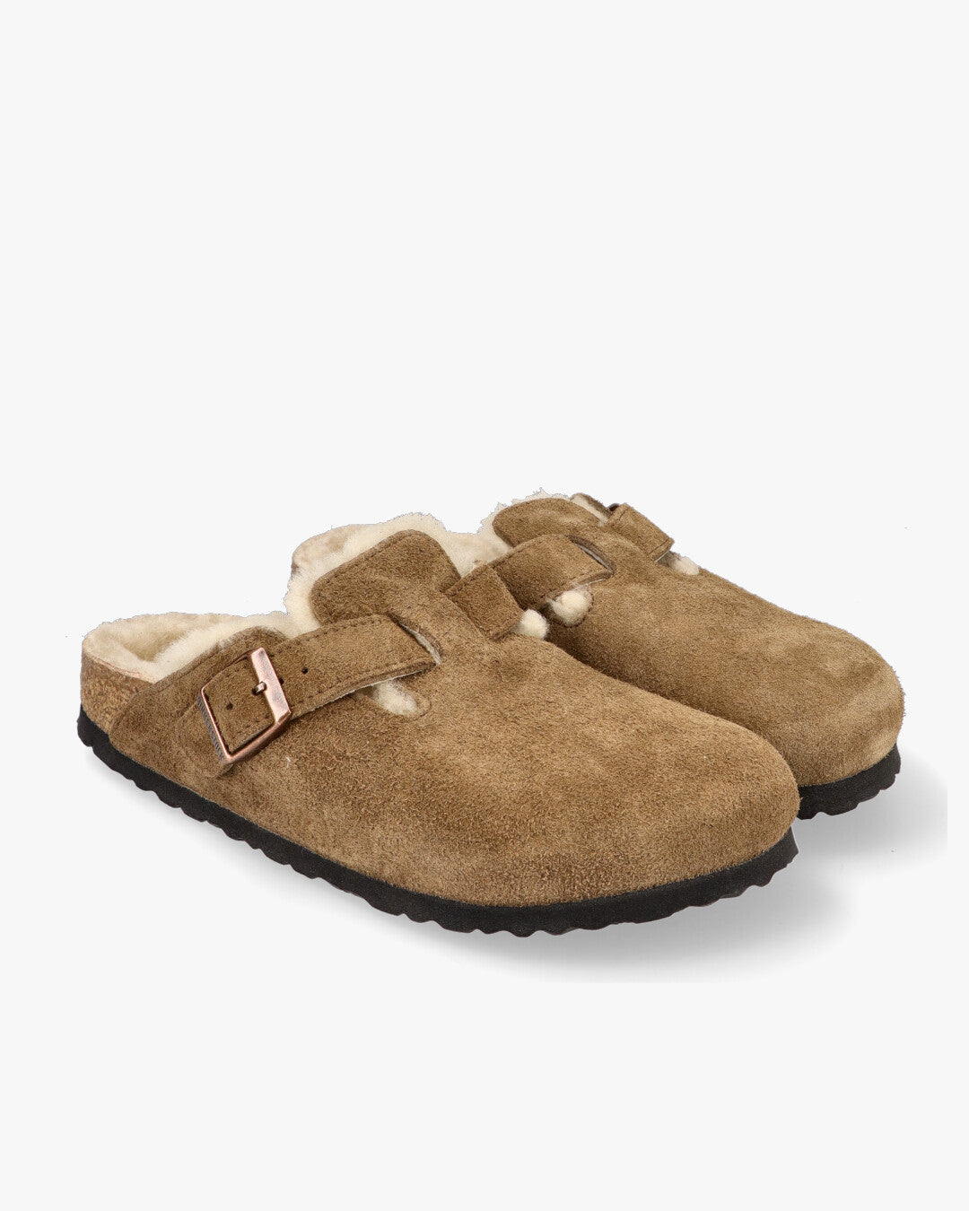 Boston Shearling Clog in montone