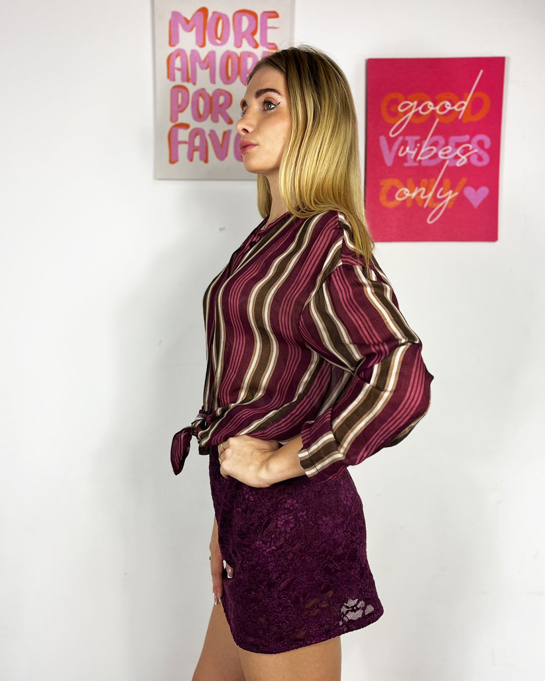LACE SKIRT Gonne Corte