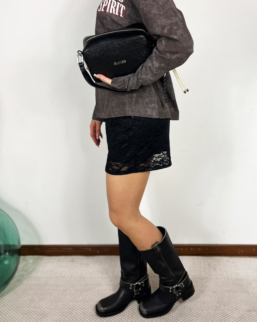 LACE SKIRT Gonne Corte