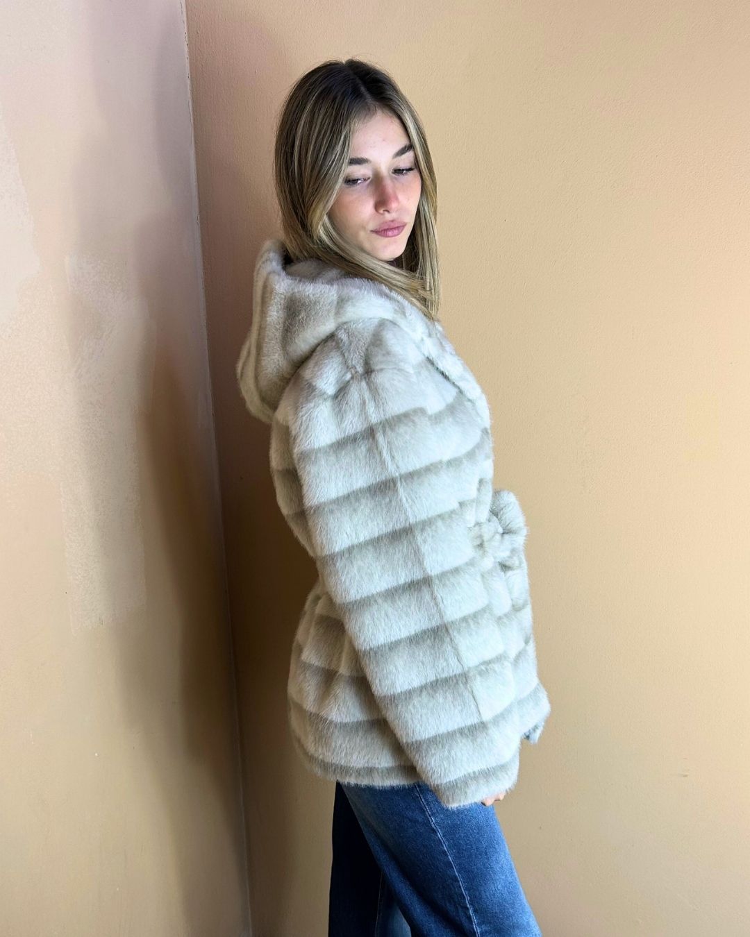 ECOFUR MINK HOOD