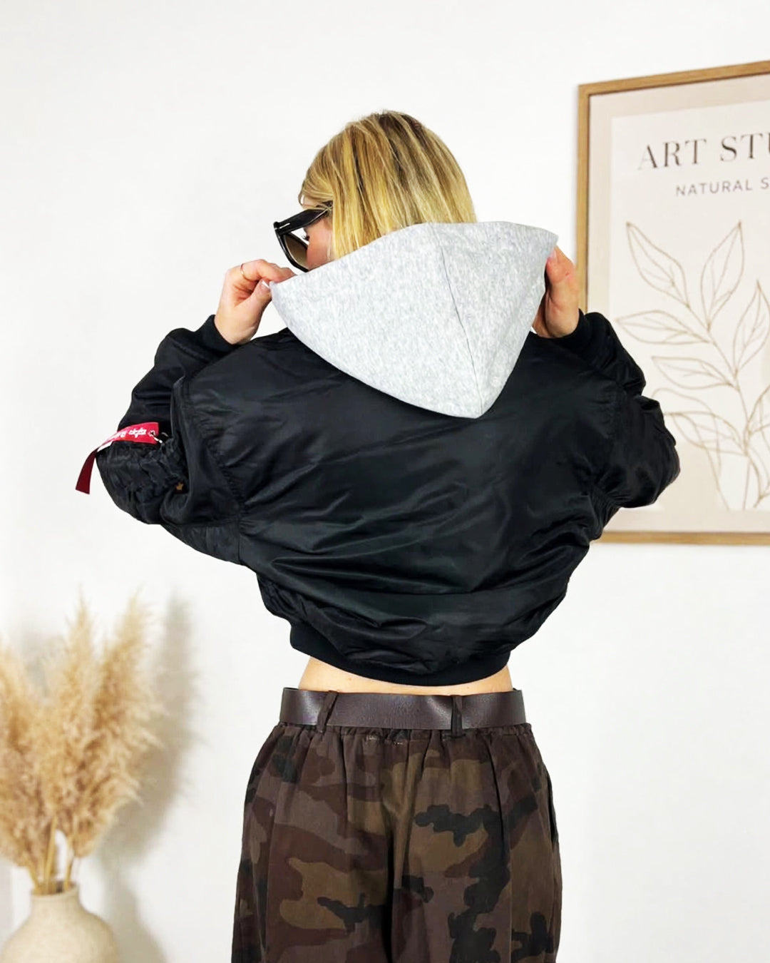 CWU-45P HOODED BOMBER JACKET Bomber