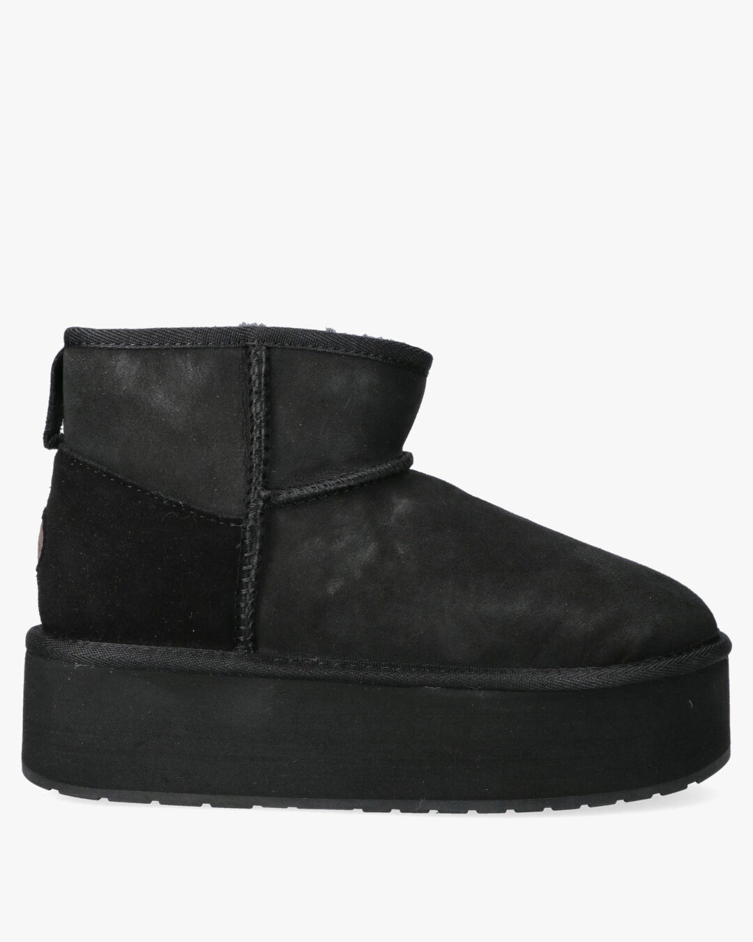 Stinger Micro Flatform Sheepskin Ankle Boots