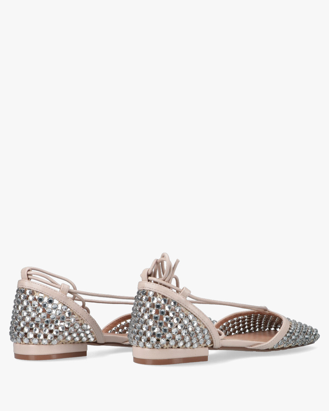136Y9 LACES STRASS Ballerine
