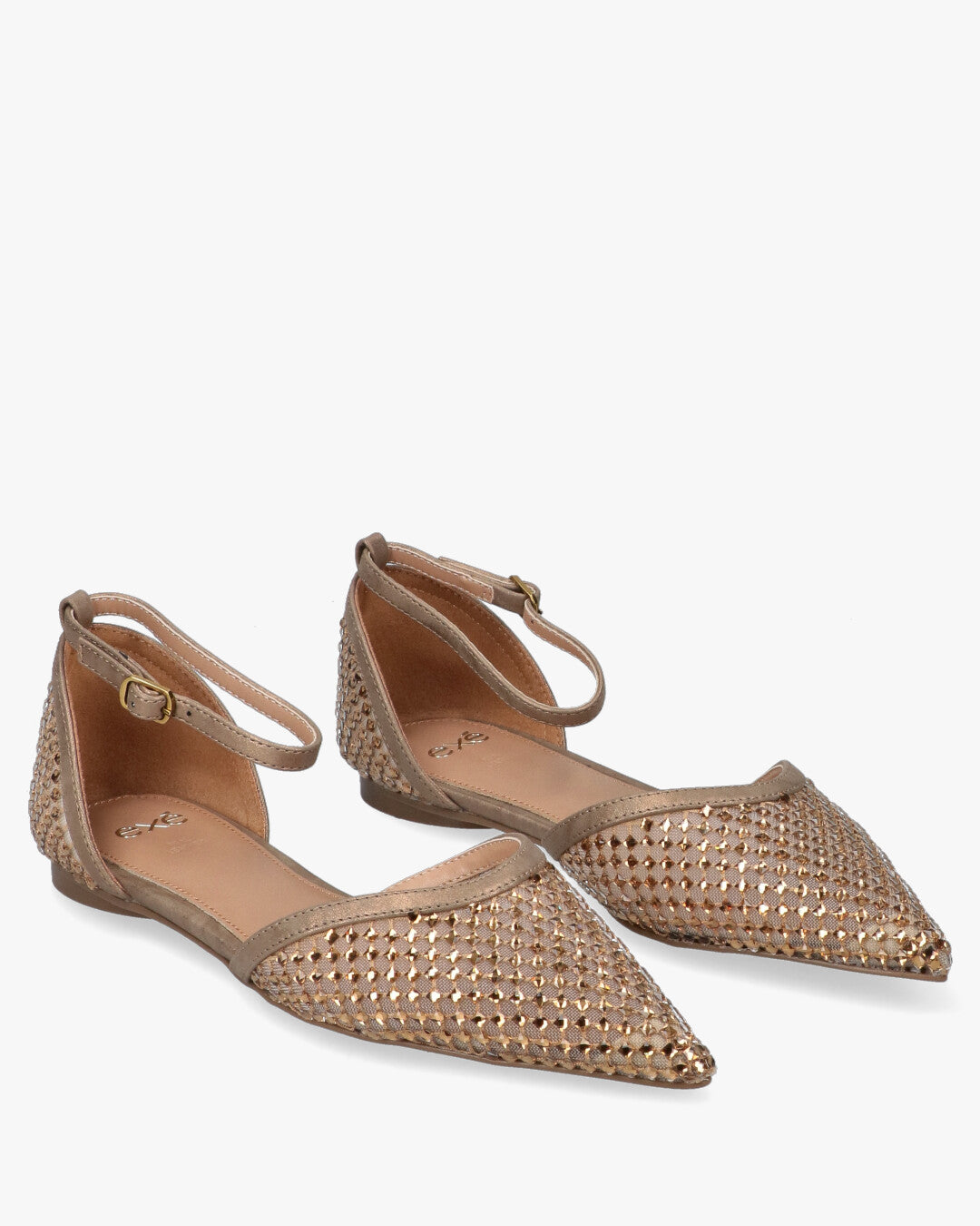 130B Strass Ballerine d'Orsay