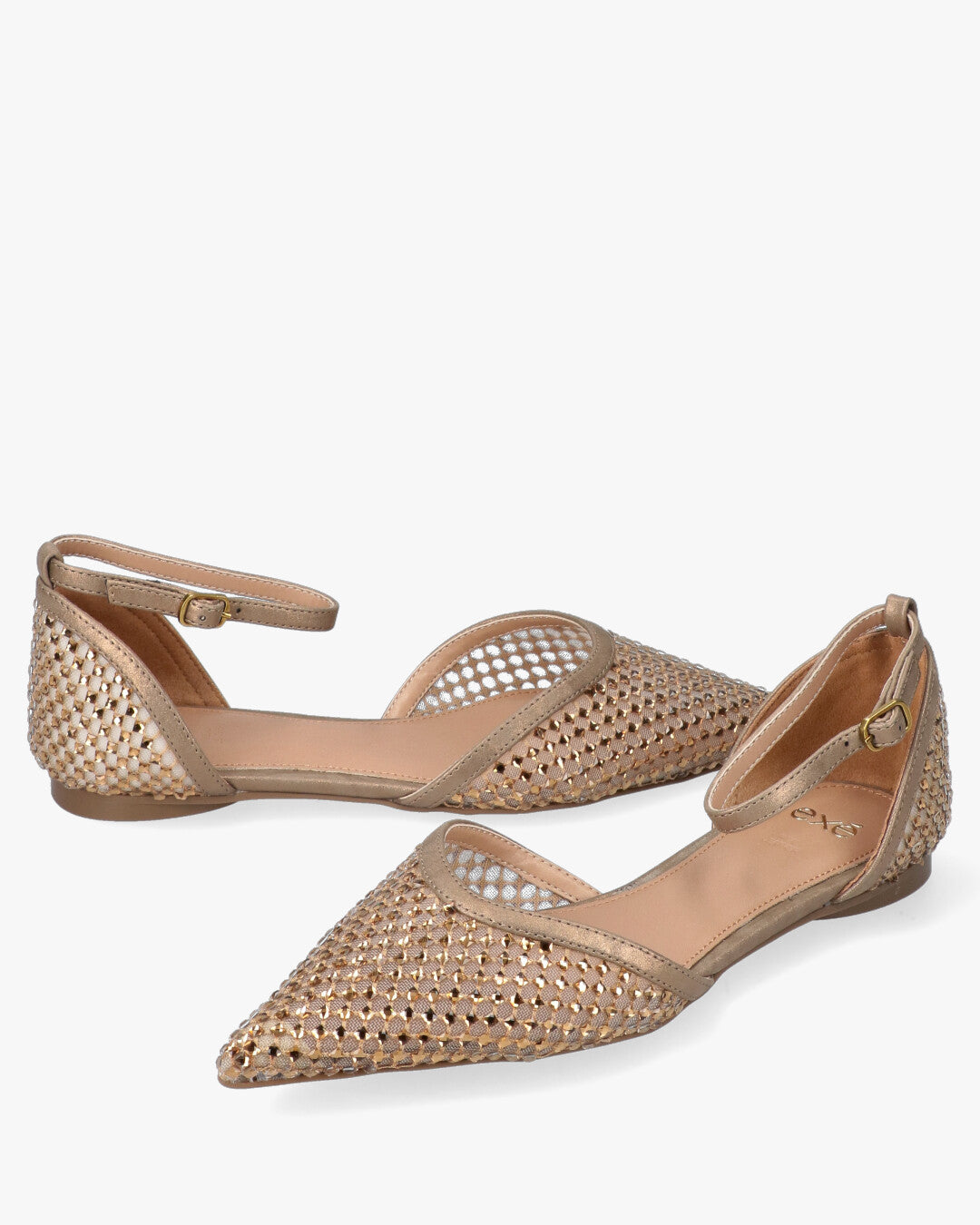 130B Strass Ballerine d'Orsay
