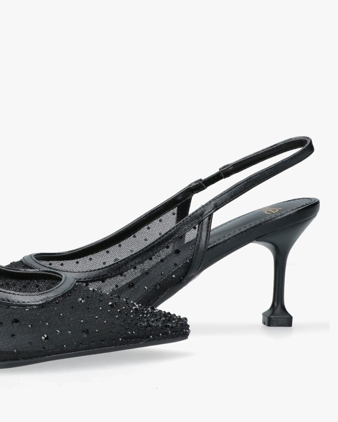 Slngback Mesh Strass Slingback-Chanel