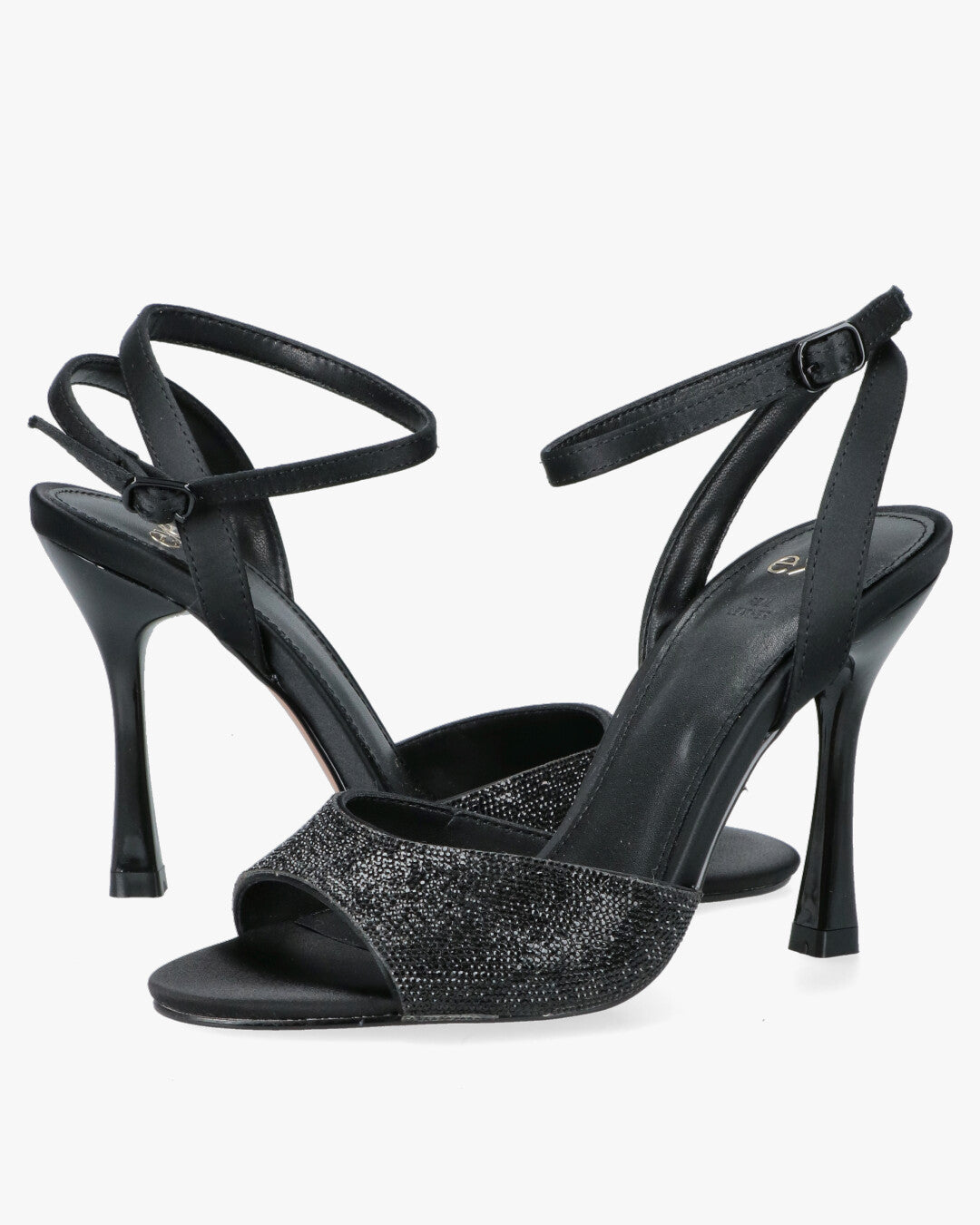 615H Strass Sandali con tacco