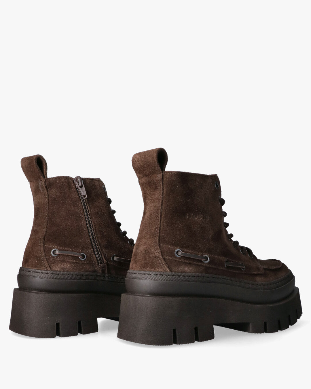 WOMAN LACE-UP BOOT Chunky Boots
