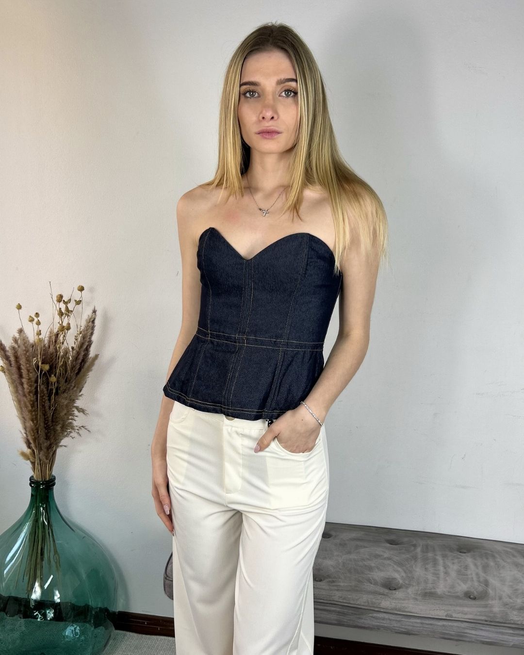 Peplum Bustier Bustier