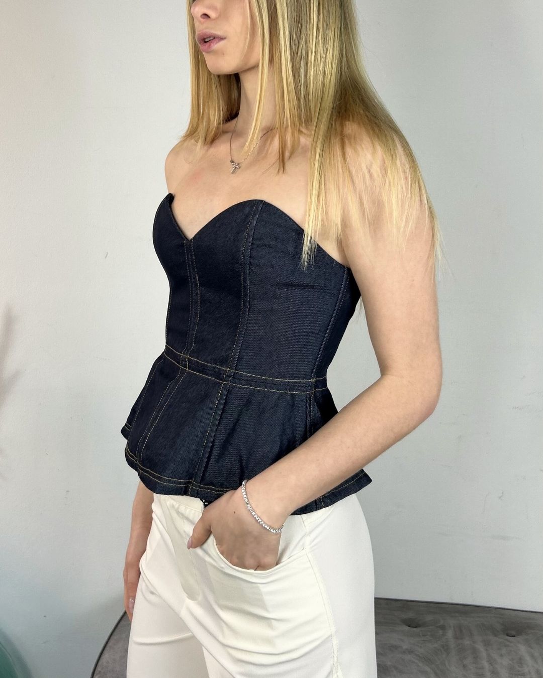 Peplum Bustier Bustier