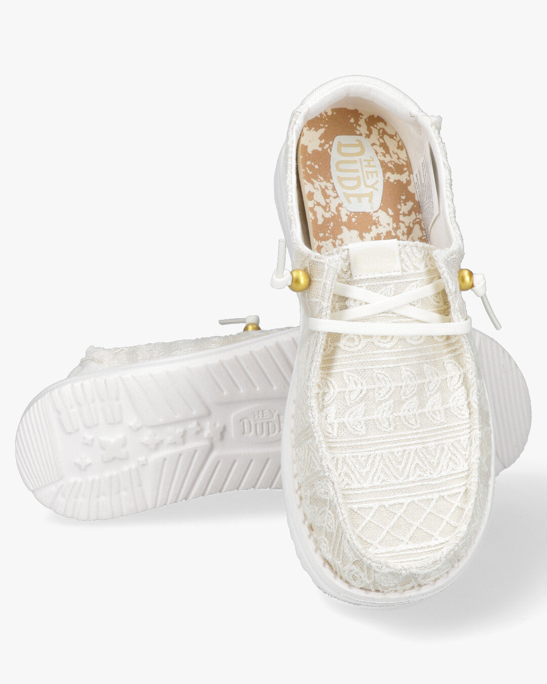 Wendy Crochet Lace Scarpe Allacciate