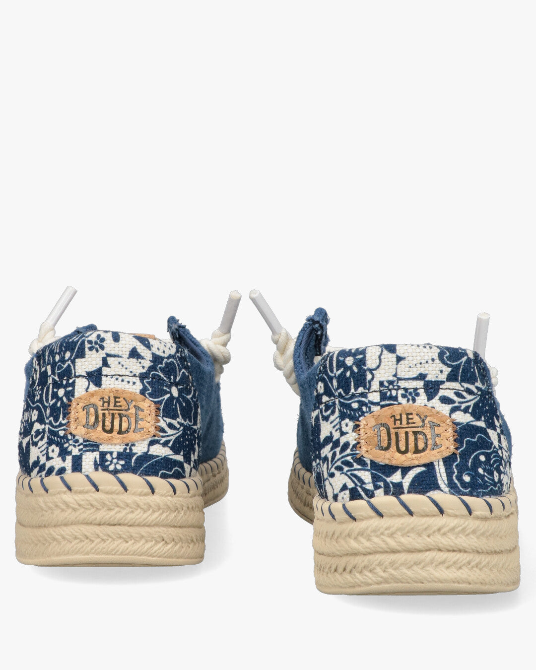 Wendy Espadrille Hibiscus Scarpe Allacciate