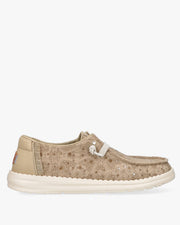 Wendy Sequin Lace Scarpe Allacciate