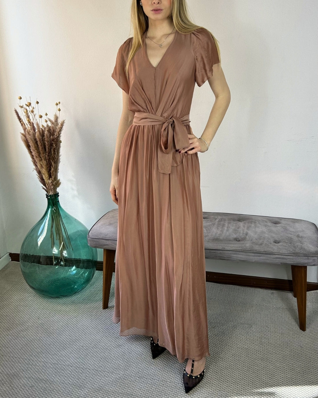 ABITO ALETTA. Abiti Lunghi