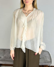 CASACCA ROUCHES Bluse