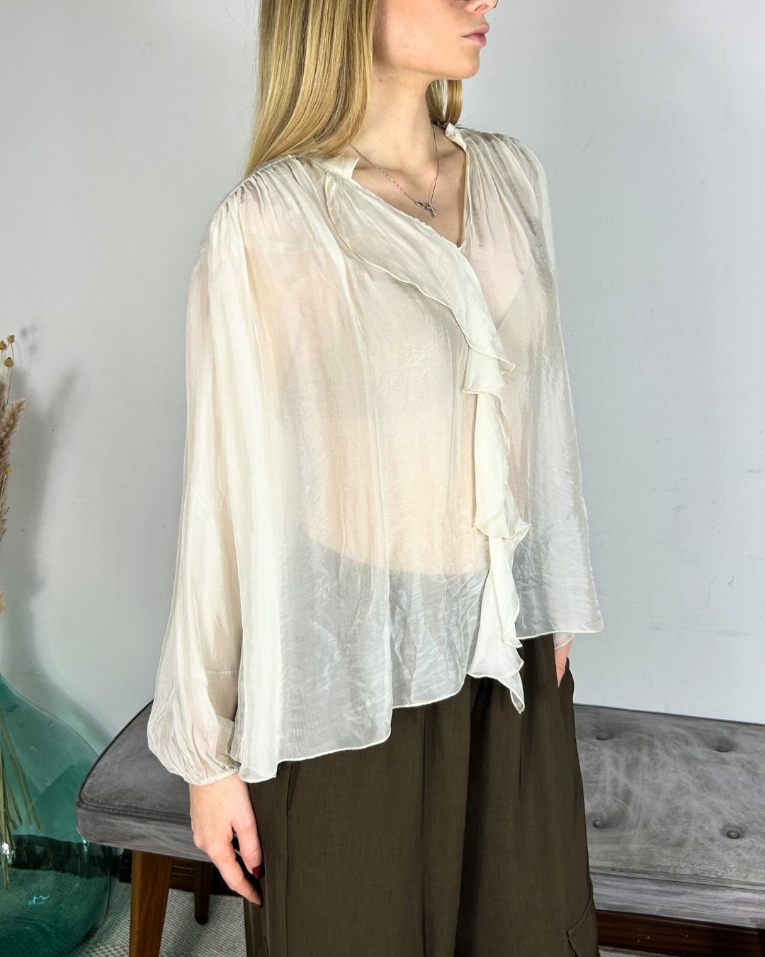 CASACCA ROUCHES Bluse