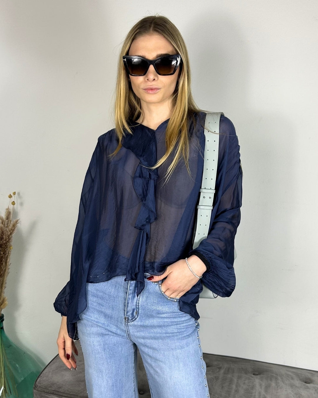 CASACCA ROUCHES Bluse