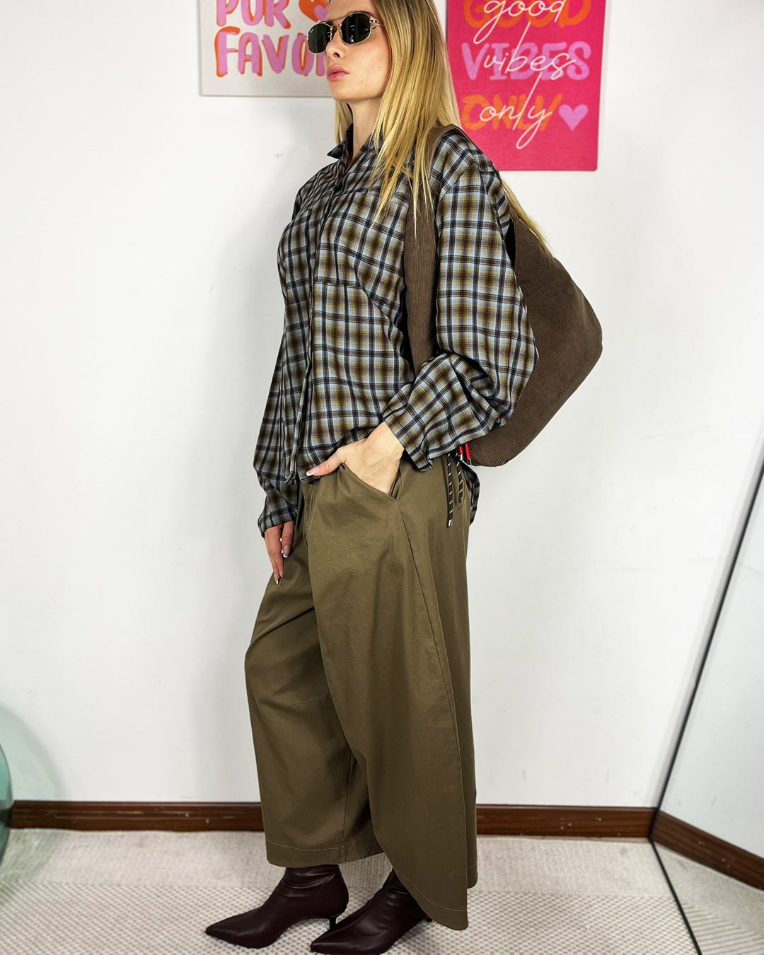CAMICIA OVER TASCA Camicie