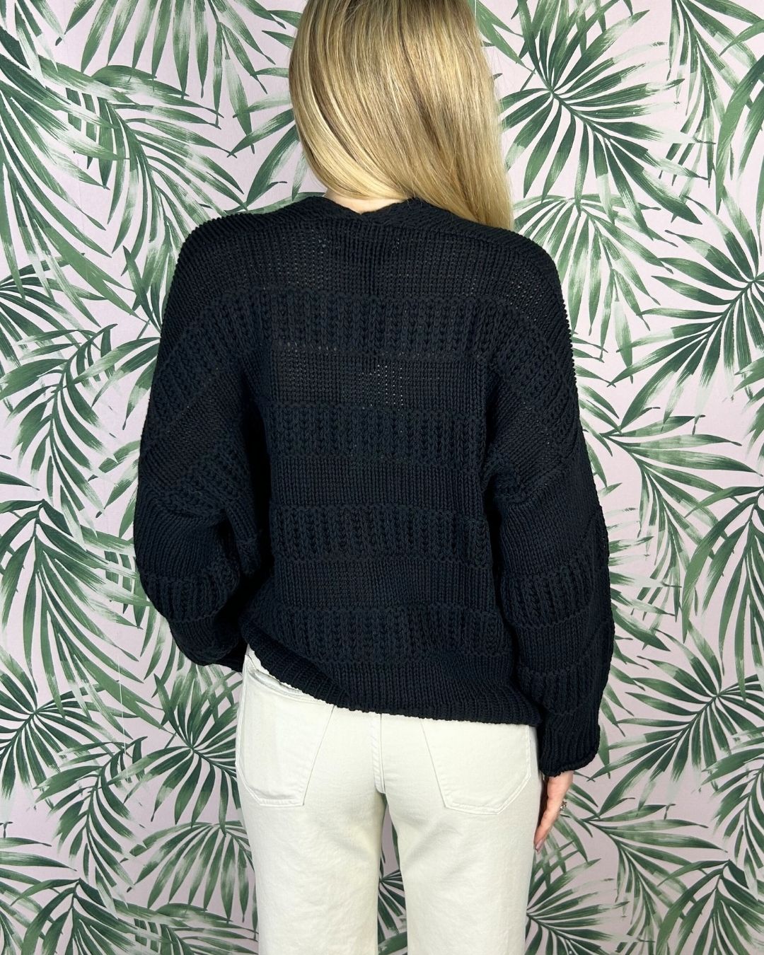 CARDIGAN BOTTONI BANDE RILIEVO Cardigan