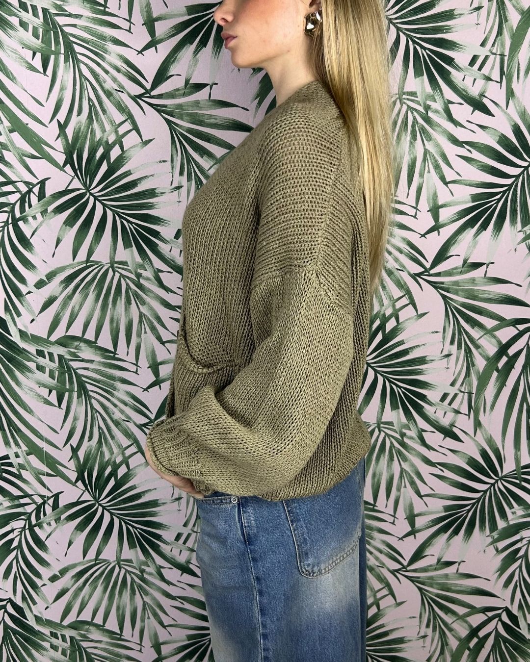 CARDIGAN BOTTONI TASCHE Cardigan