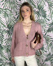 CARDIGAN BOTTONI TASCHE Cardigan