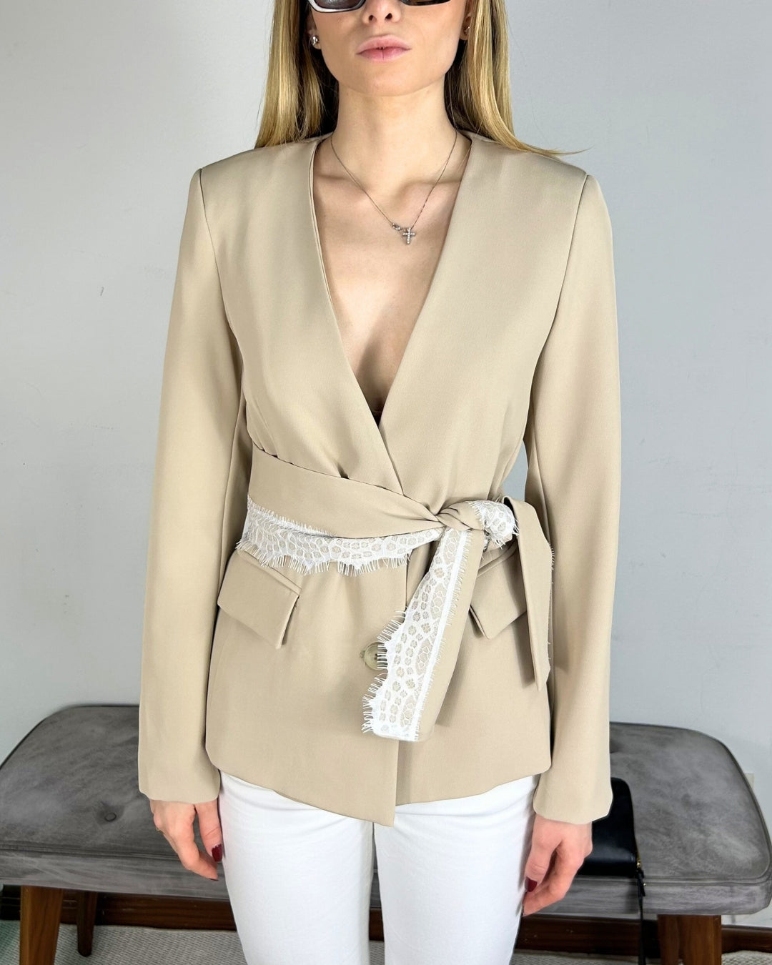 GIACCA FUSCIACCA PIZZO Giacche