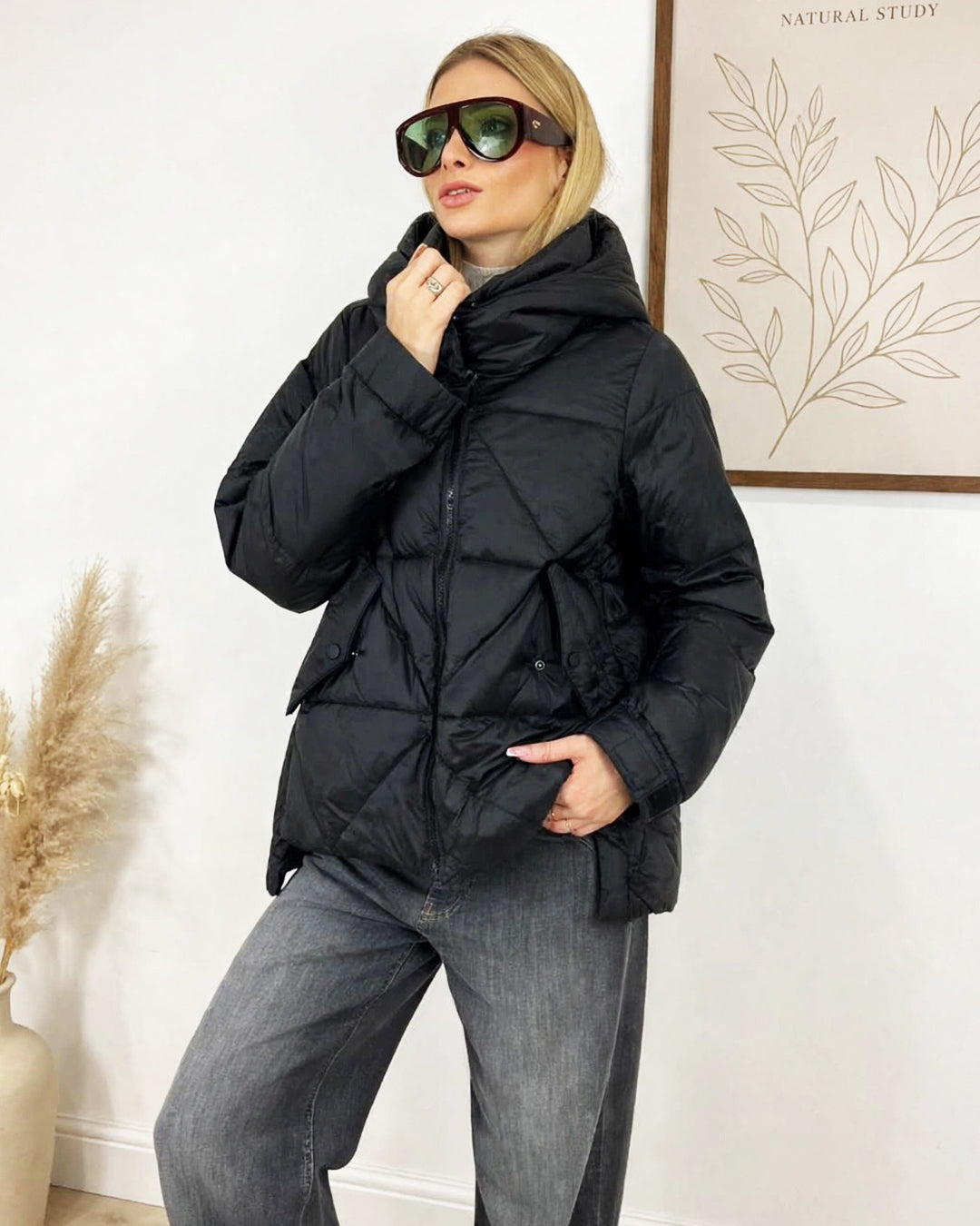 PIUMINO MAXI CON CAPPUCCIO