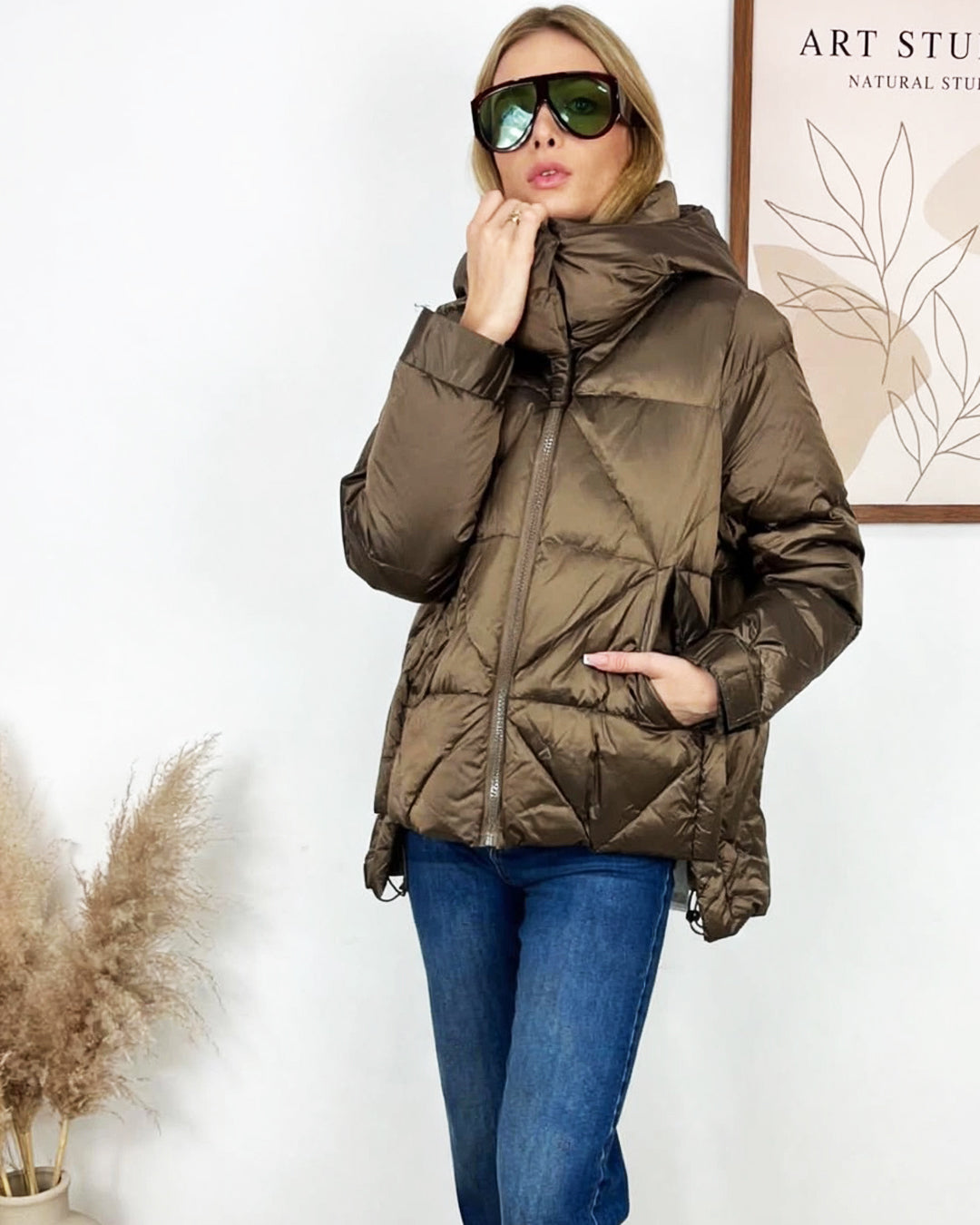 PIUMINO MAXI CON CAPPUCCIO