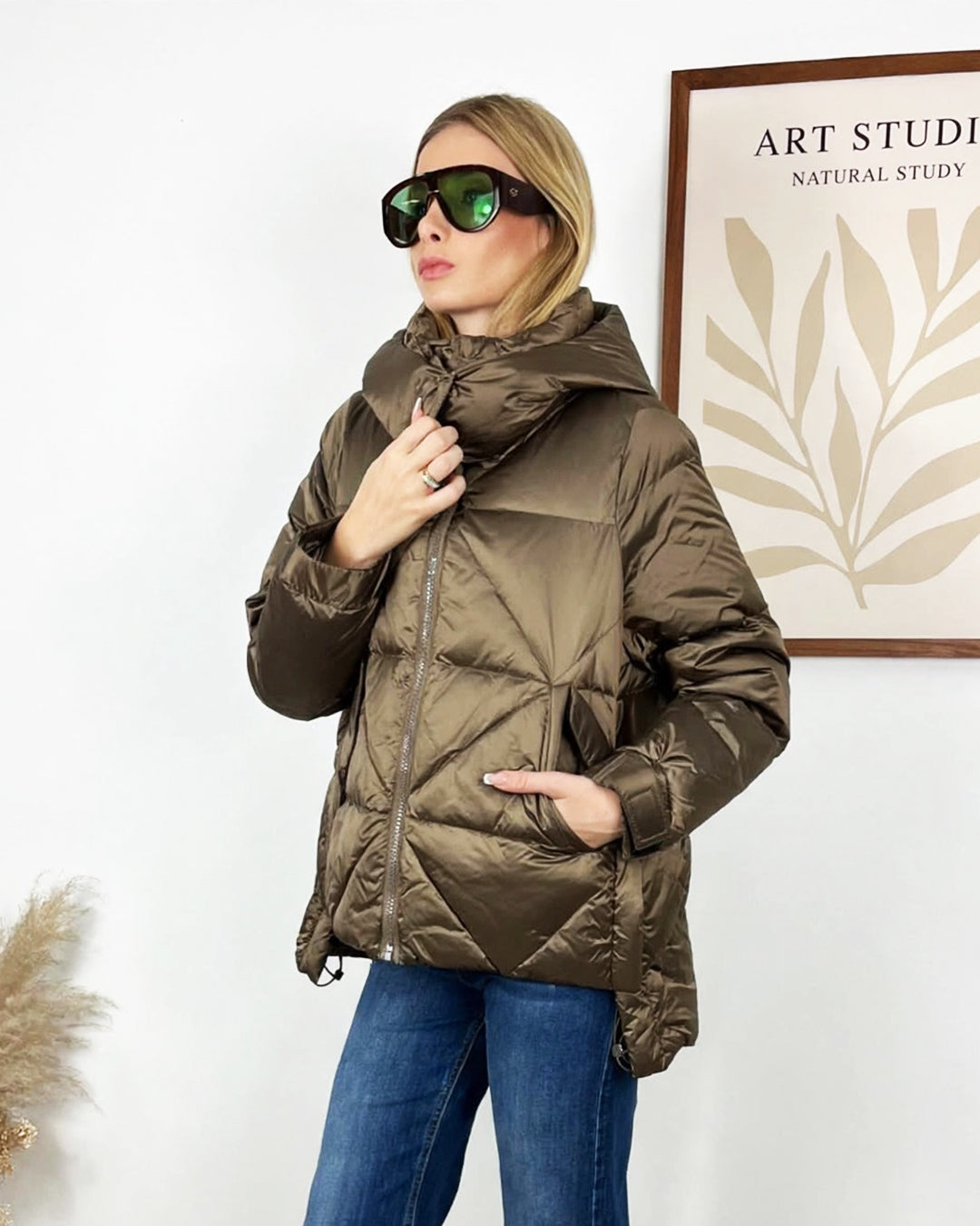 PIUMINO MAXI CON CAPPUCCIO