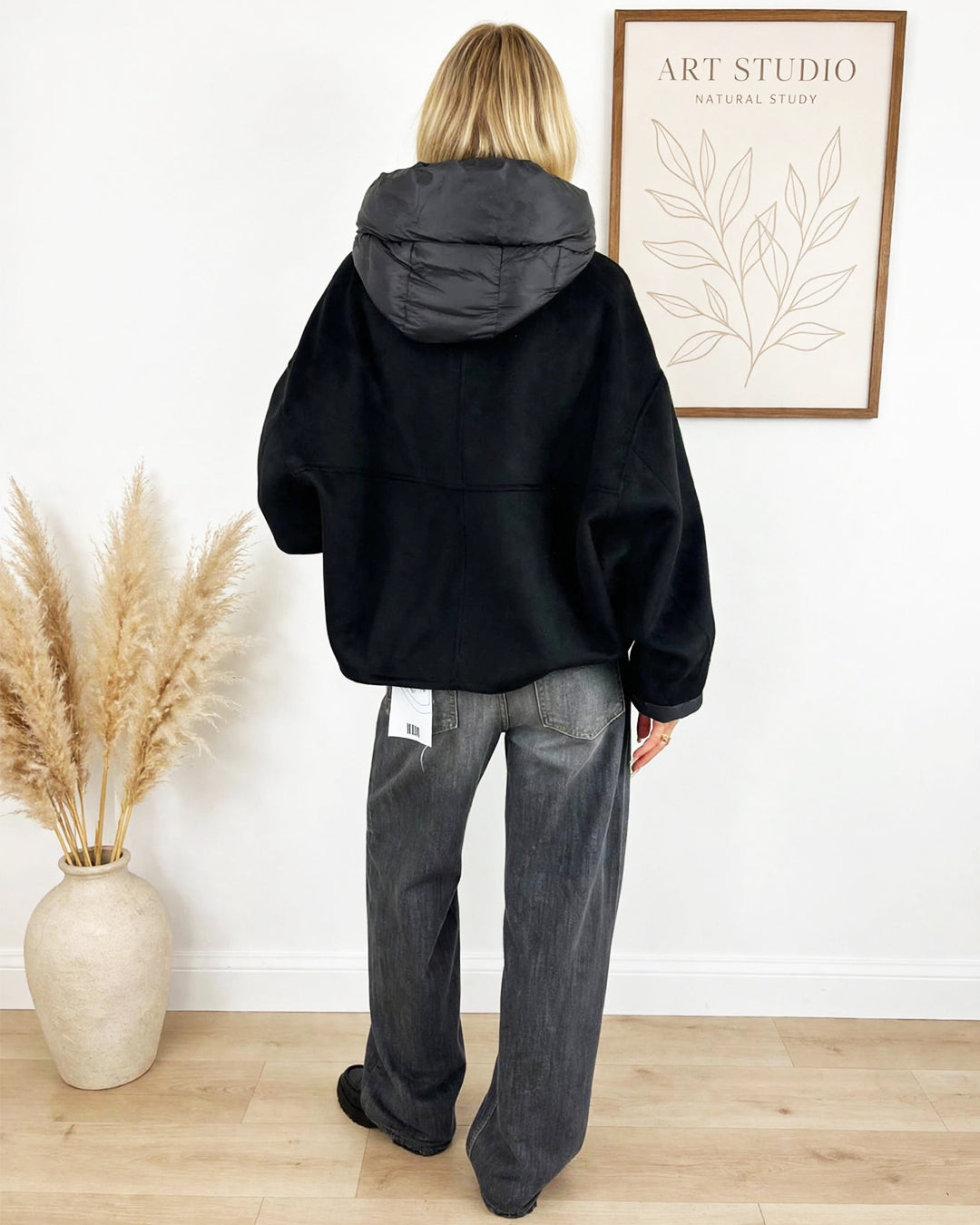 CAPPOTTO BOMBER CON CAPPUCCIO Cappotti