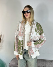 CARDIGAN PATCH BANDANA Cardigan