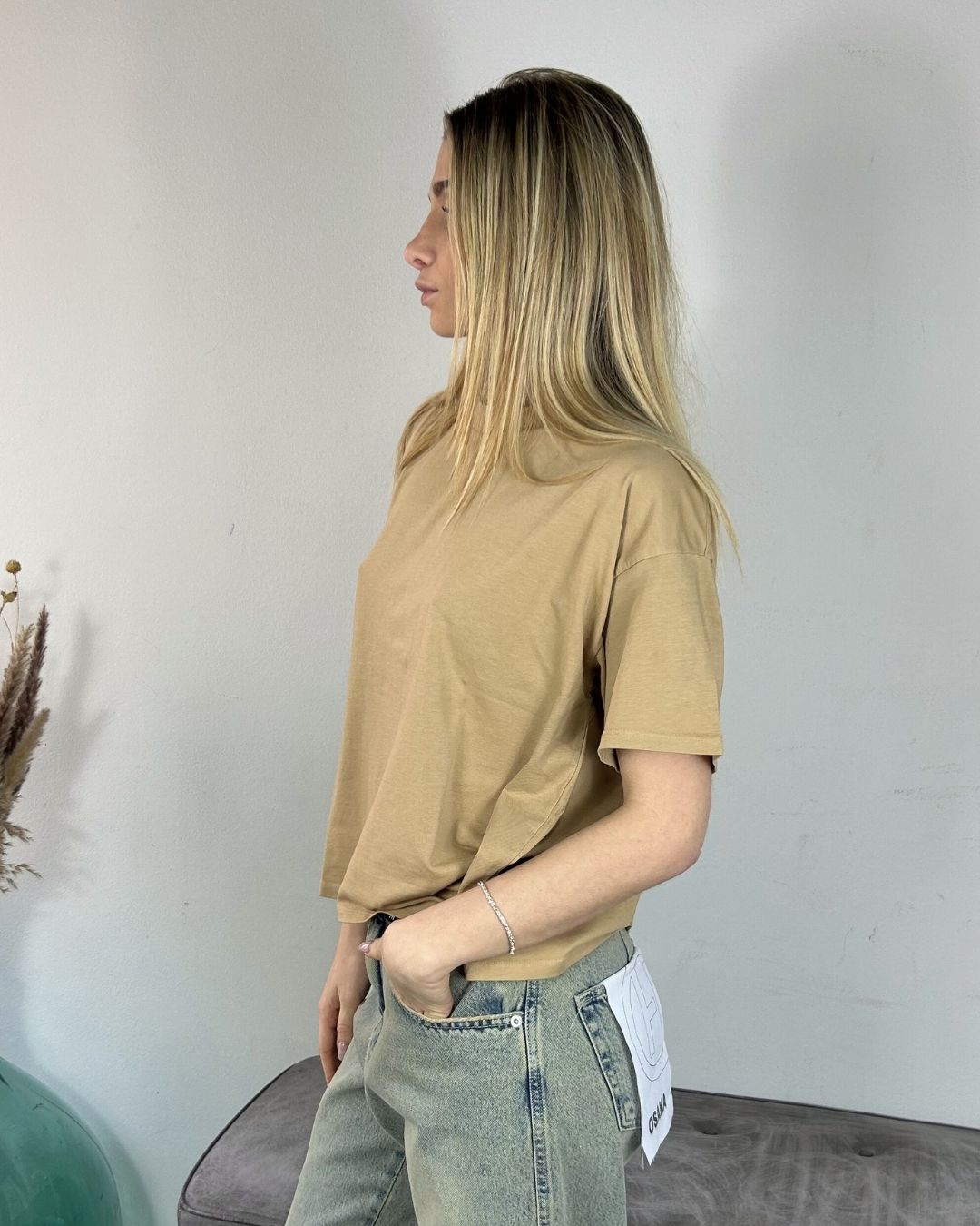 ROUND NECK BOX JERSEY Short Sleeve T-Shirts