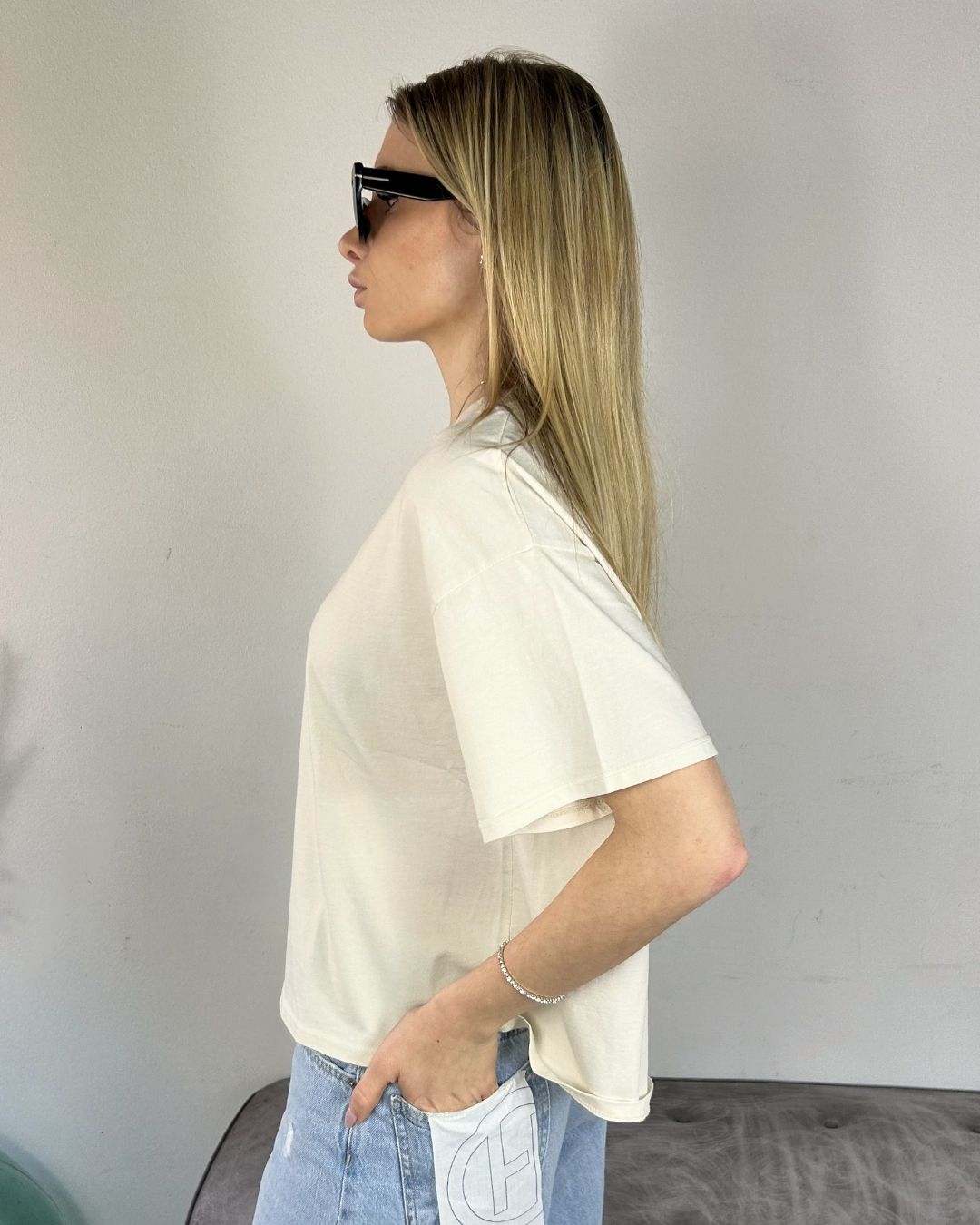 ROUND NECK BOX JERSEY Short Sleeve T-Shirts