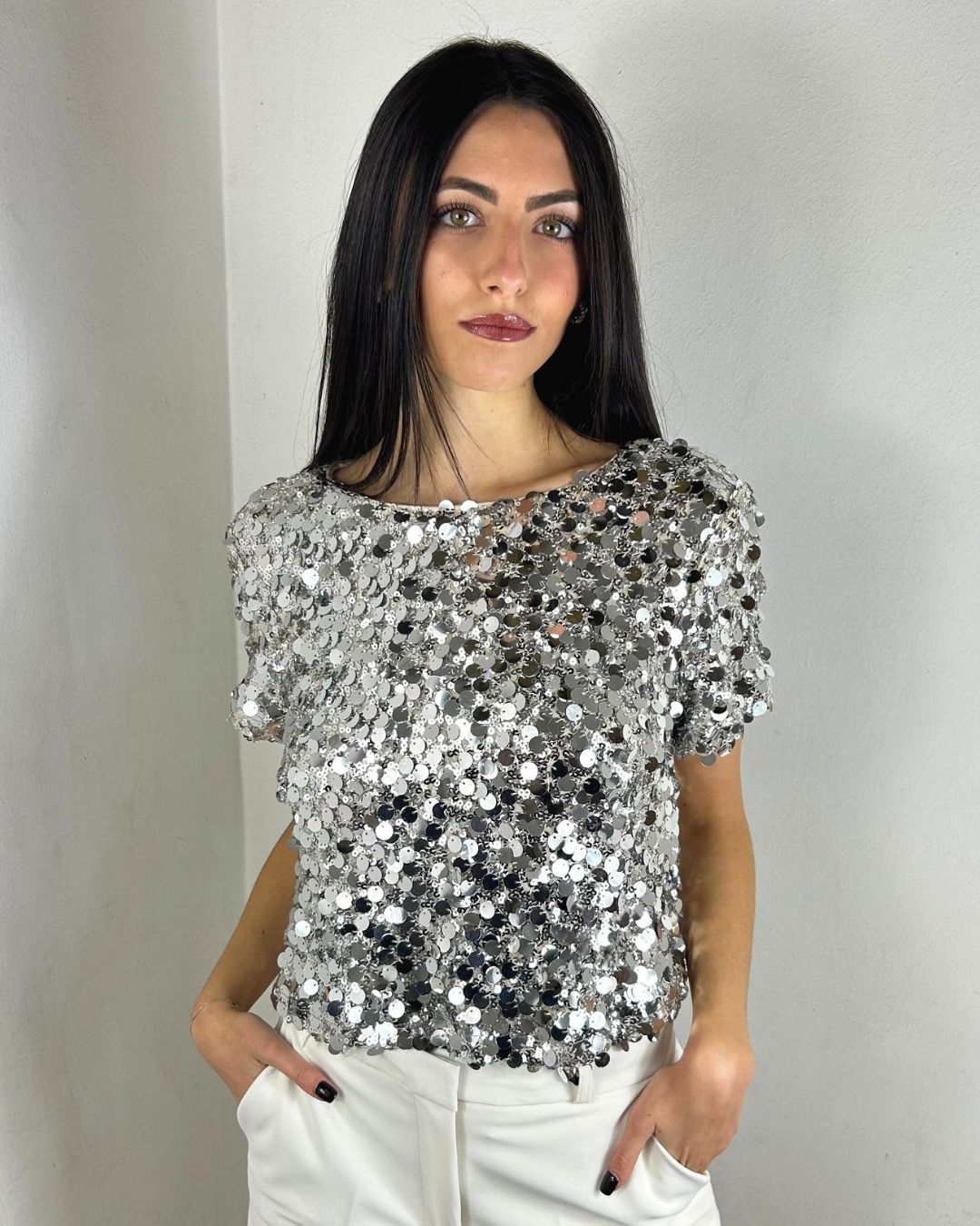 MAGLIA PAILLETTES