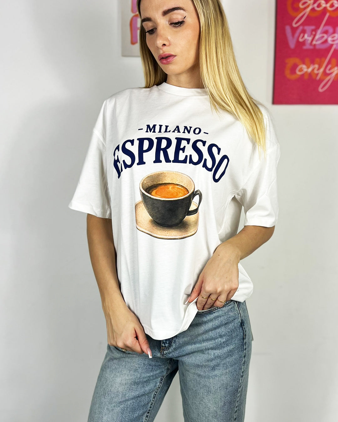 TSHIRT ESPRESSO T-Shirts Maniche Corte