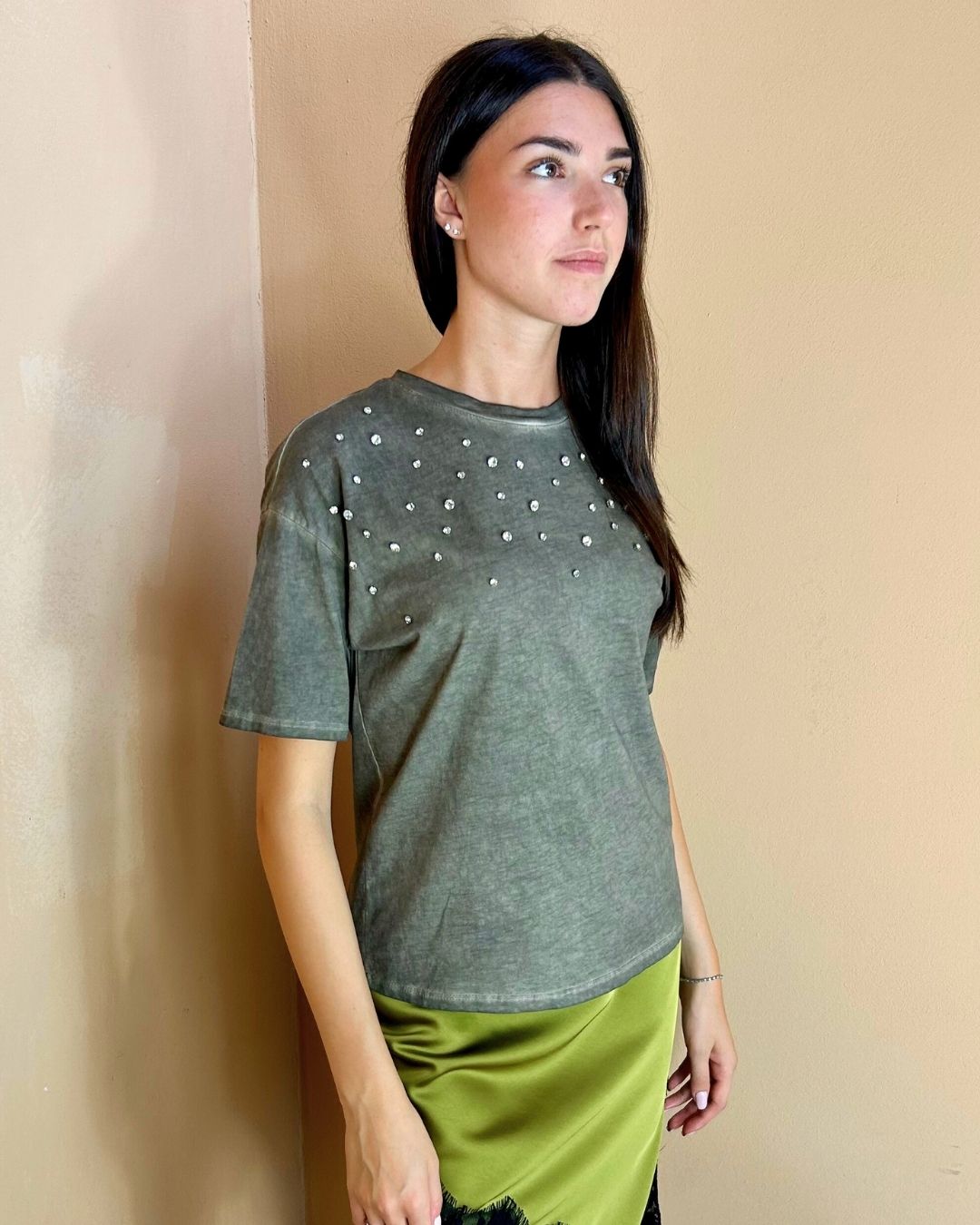 RHINESTONE TSHIRT