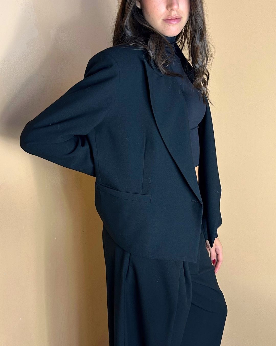 GIACCA CROP Giacche Doppiopetto