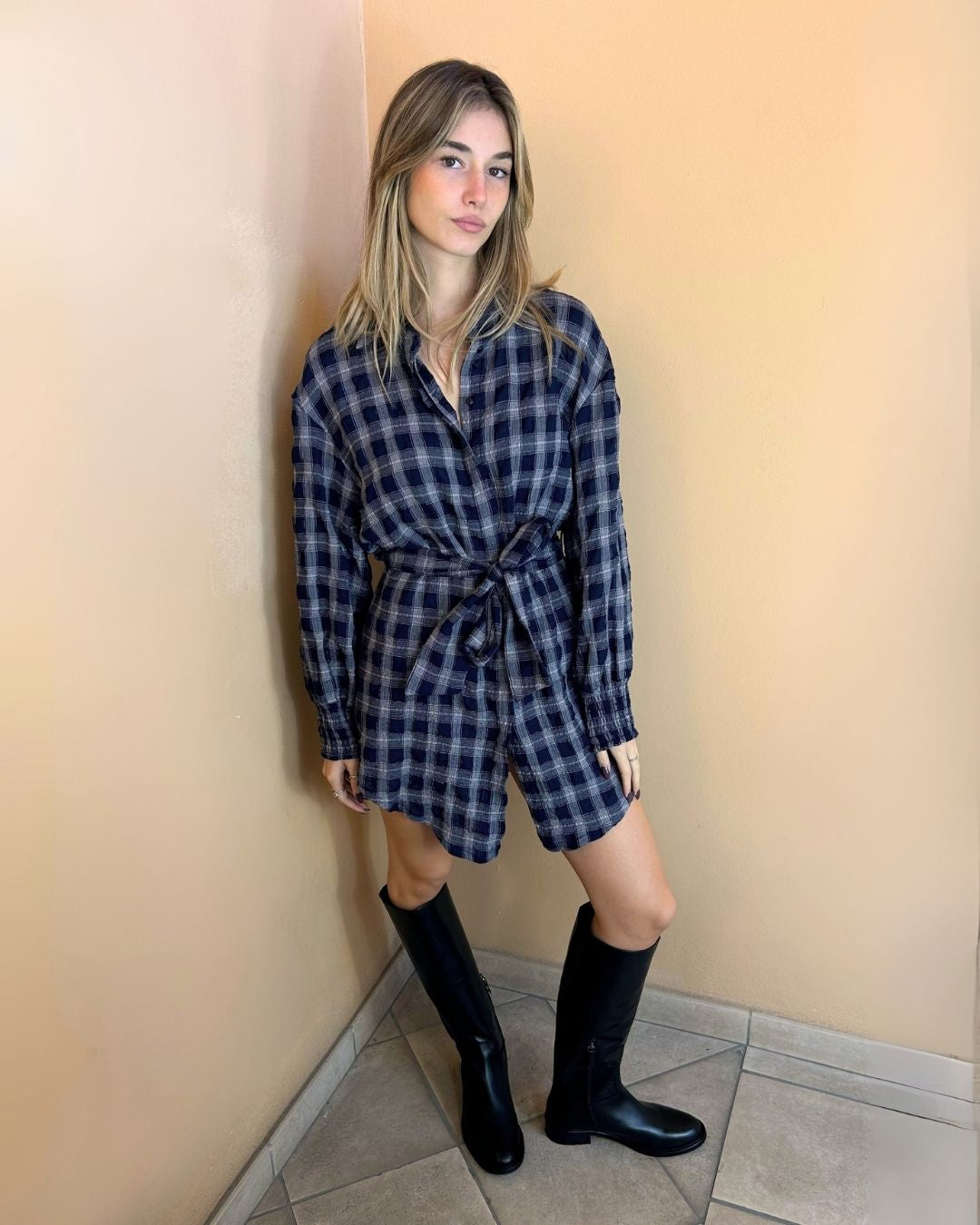 CAMICIA OVER CHECK Camicie