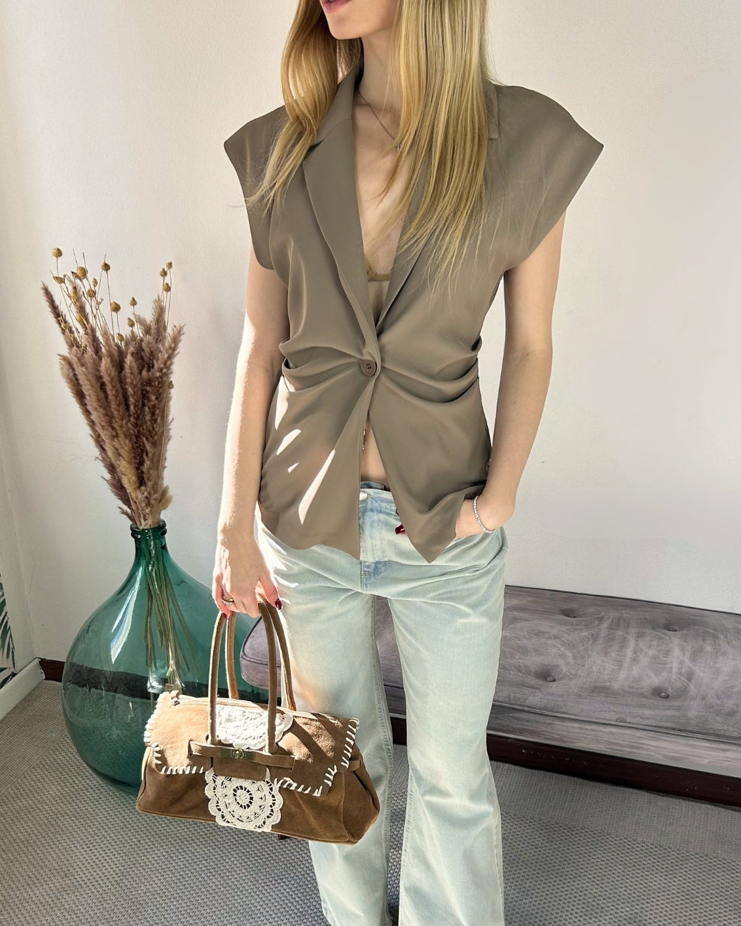 Blazer Smanicato Arriccio Blazer