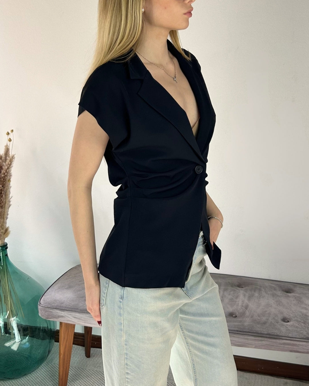 Blazer Smanicato Arriccio Blazer