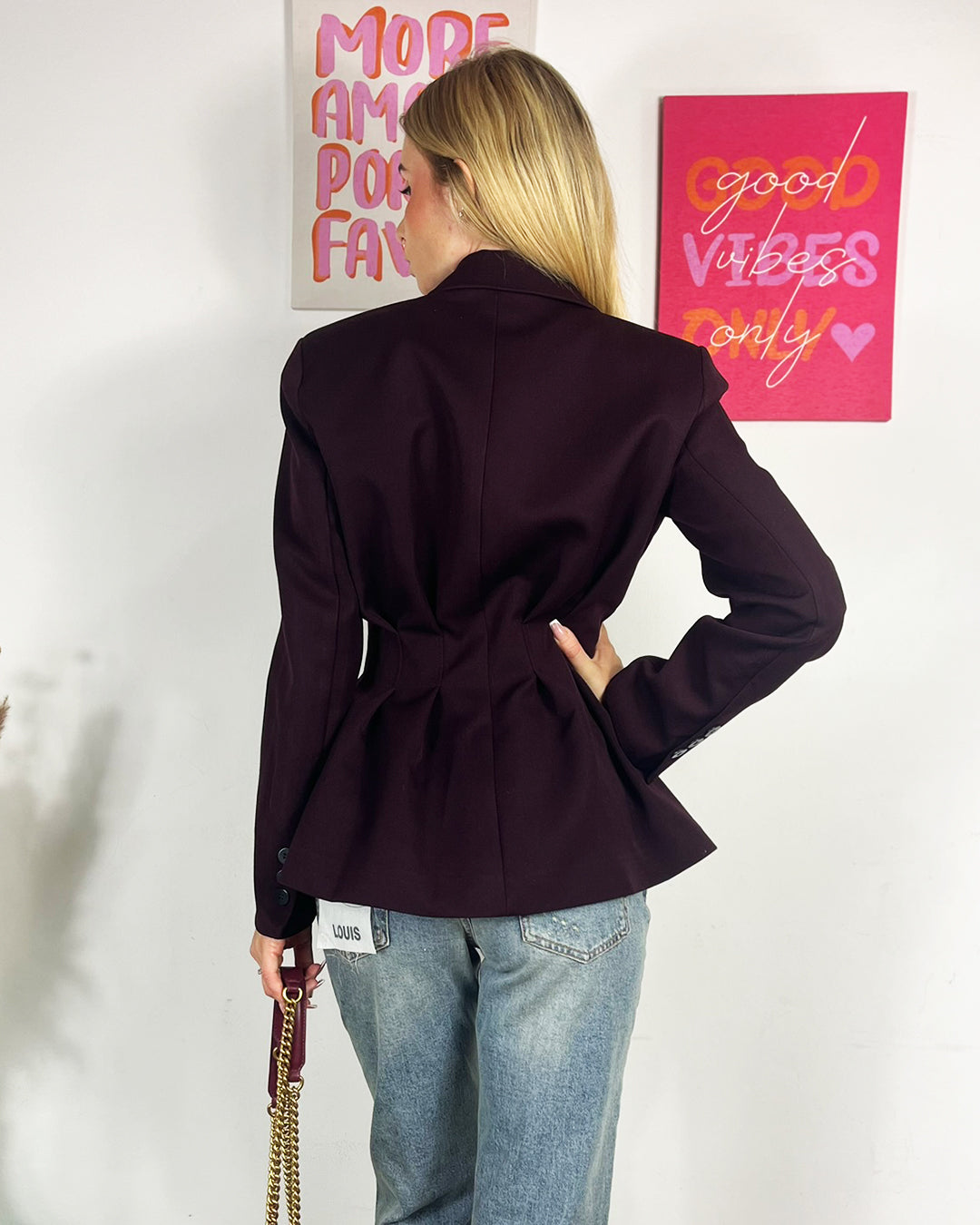 Blazer Monopetto Pince Blazer
