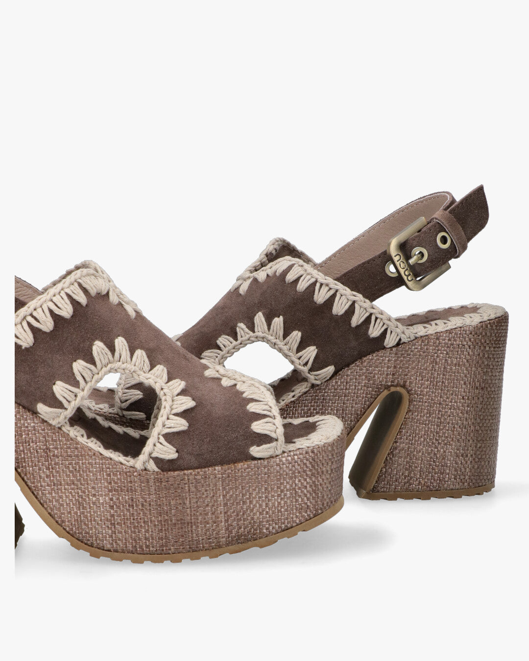 Raffia platform Sandali Platform